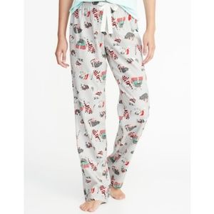 Holiday Cats Flannel Sleep Pants